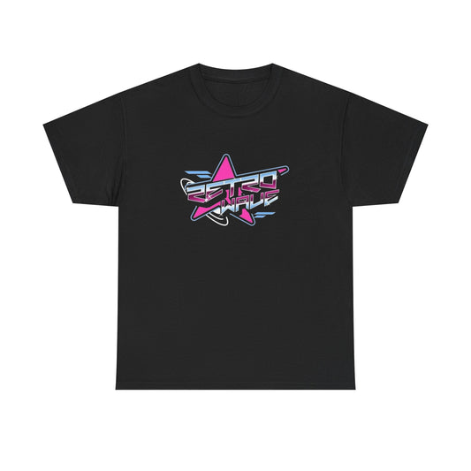 Retro Wave Graphic T Shirt NEW ADULT Heavy Cotton Tee