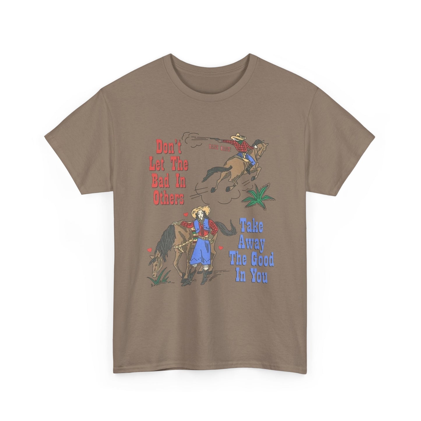 Cowboy Western Rodeo 90s Vintage Graphic T Shirt Unisex Heavy Cotton Tee