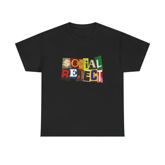 Social Reject Graphic T Shirt NEW ADULT