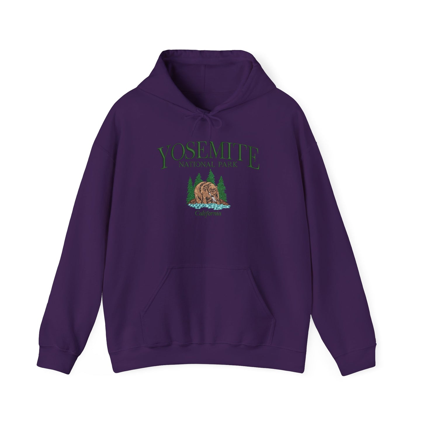 Yosemite National Park Graphic Hoodie Heavy Blend Sweatshirt NEW