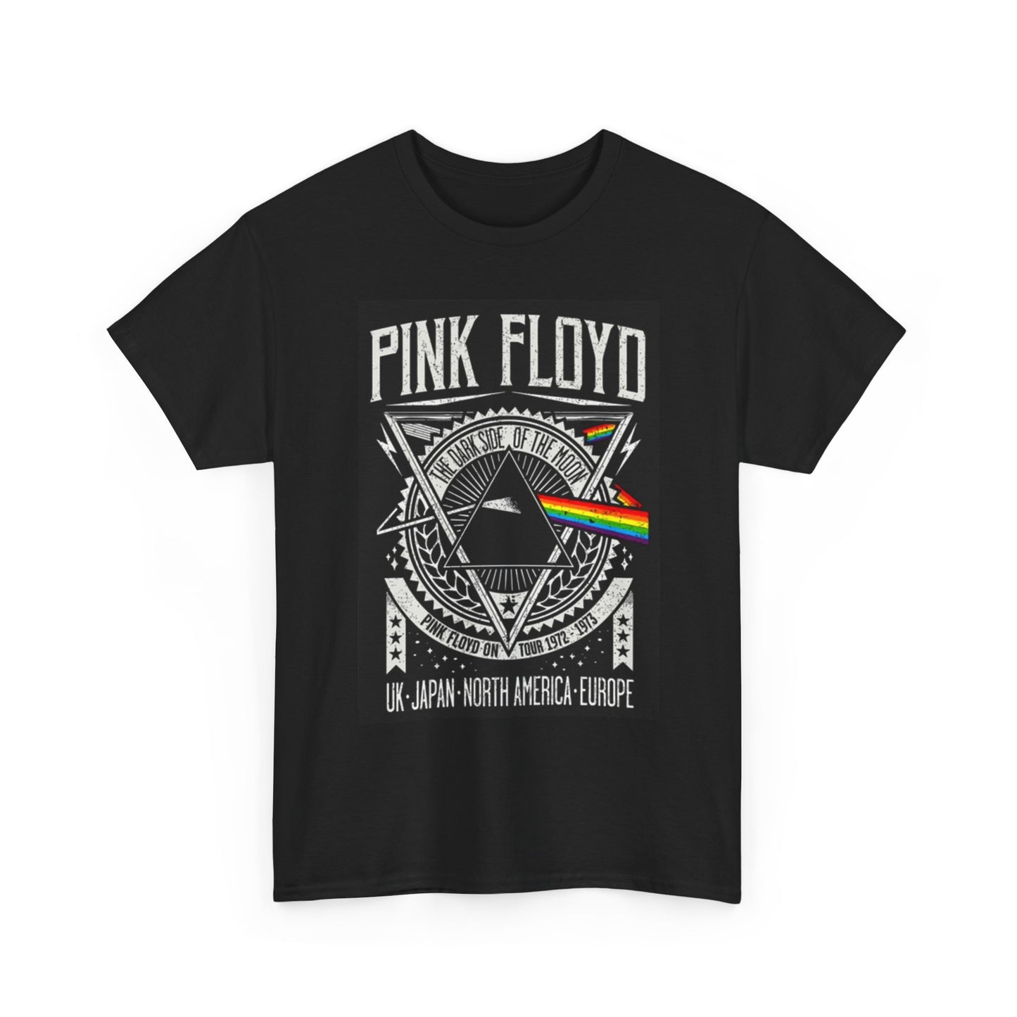 Pink Floyd Graphic T Shirt Vintage Rock 70s Merch Album Unisex Heavy Cotton Tee