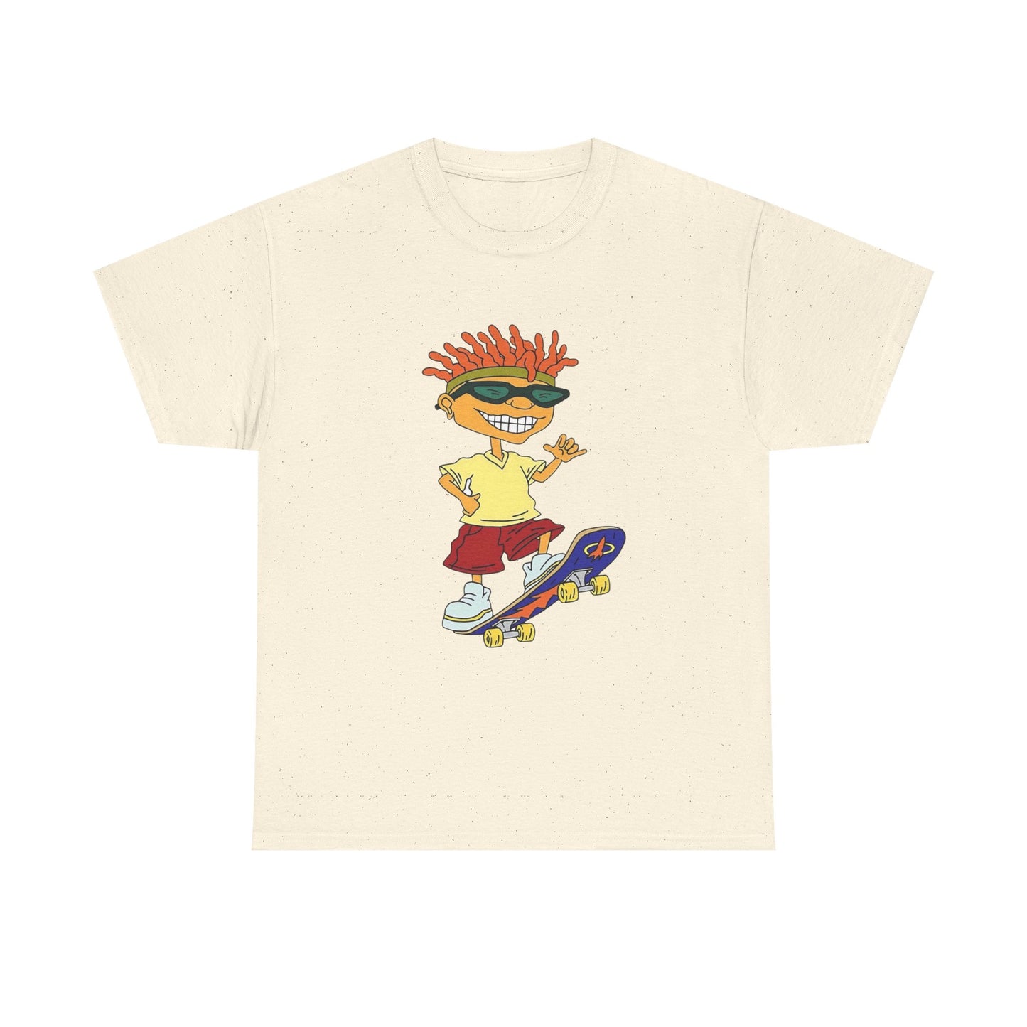 Rocket Power Retro Graphic T Shirt Unisex Heavy Cotton Tee