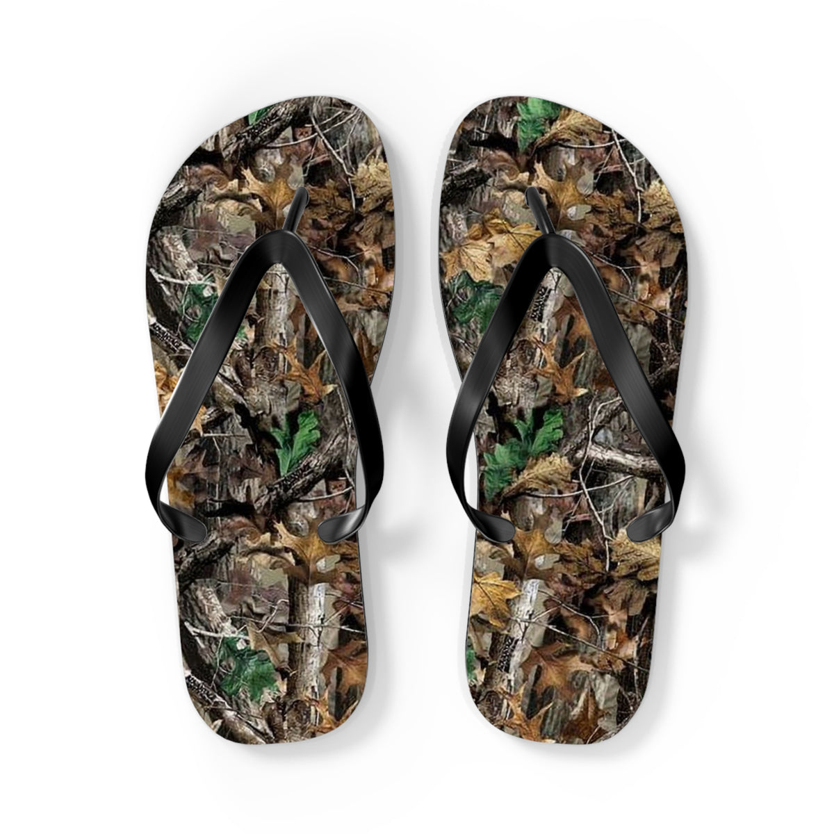 Waves And Sun Sandals Hunting Camo Summer Flip Flops Slides BRAND NEW