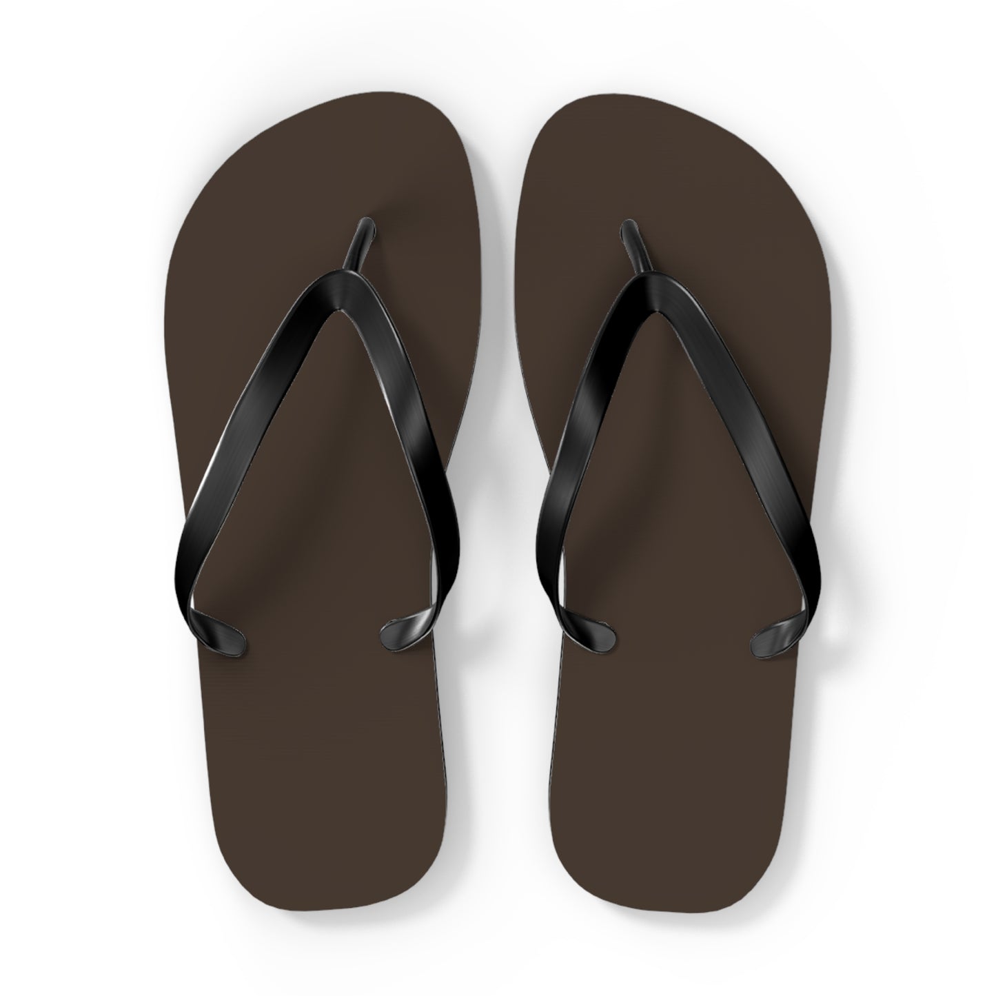 Dark Brown Flip Flops, Sandals Slides, Summer Footwear, Brand New