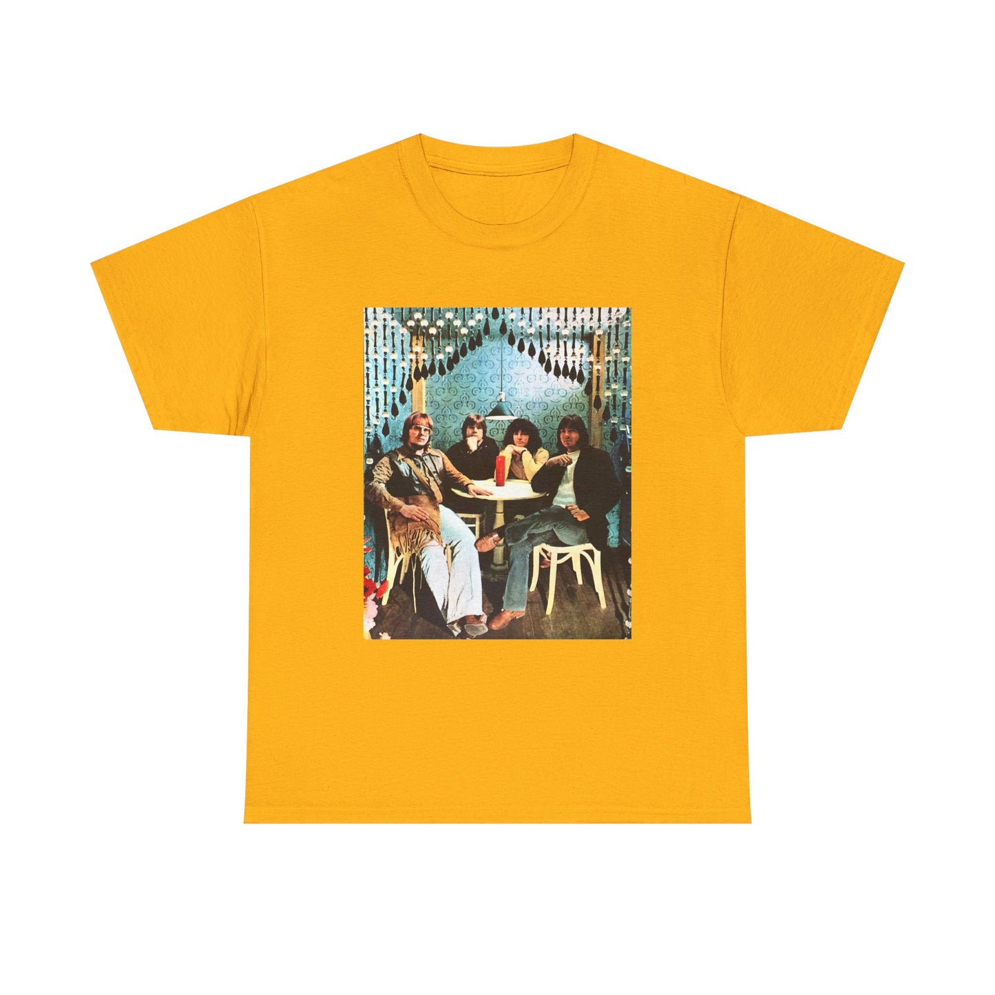 The guess who T-shirt vintage classic rock nostalgia Unisex Heavy Cotton Tee