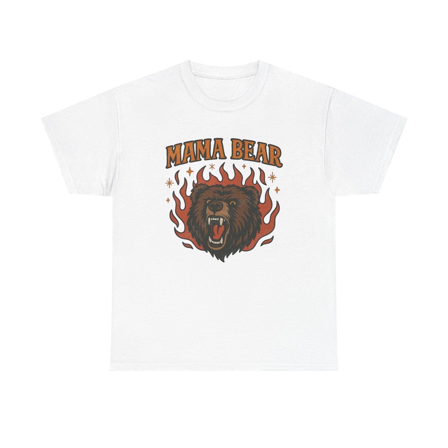 Mama Bear Graphic T Shirt NEW Unisex Heavy Cotton Tee