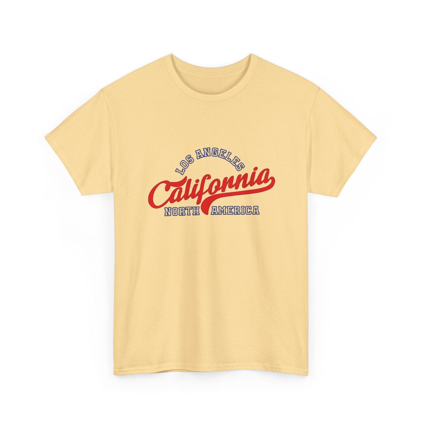 Los Angeles California Graphic T Shirt Unisex Heavy Cotton Tee