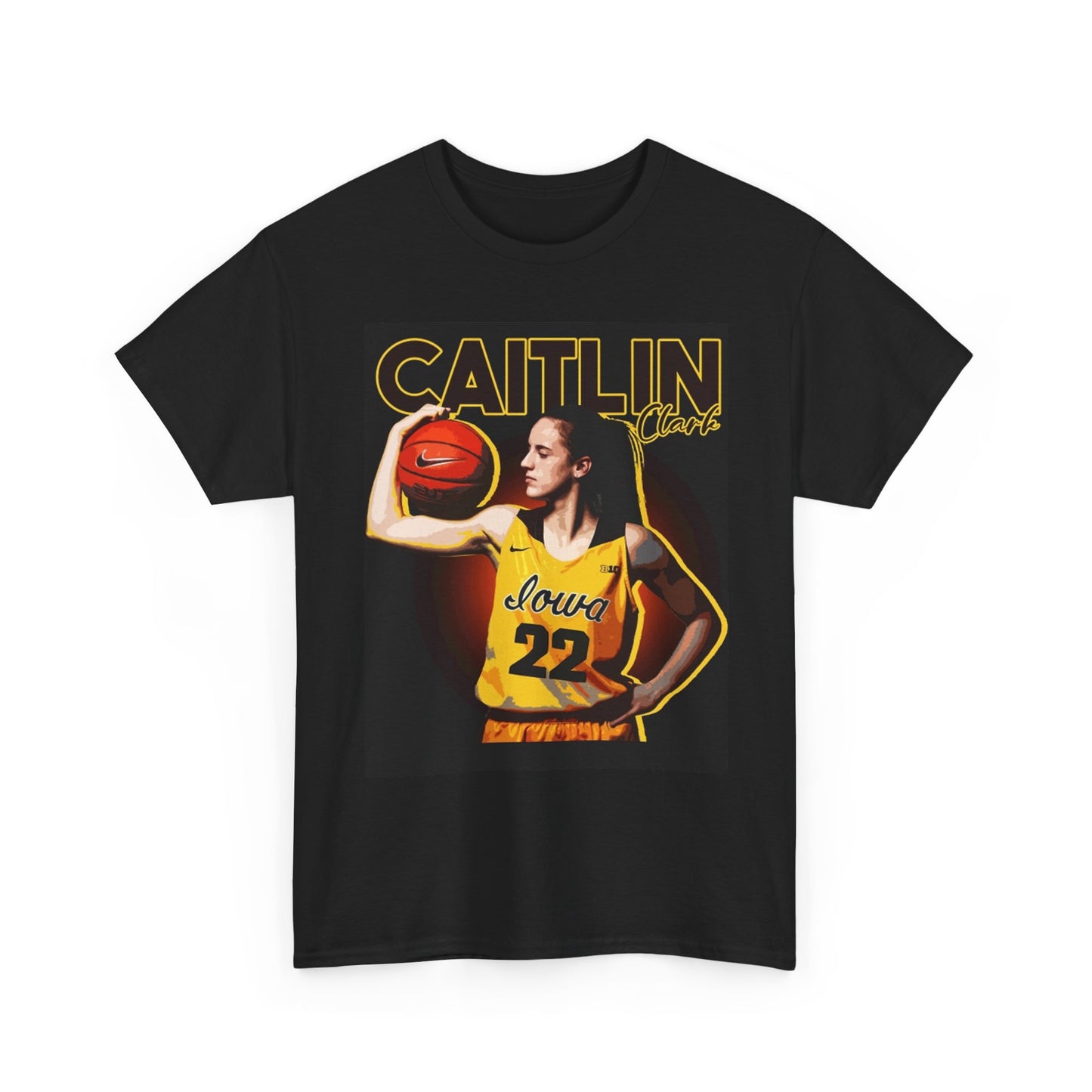 Caitlin Clark Basketball Graphic T Shirt Unisex Cotton Tee