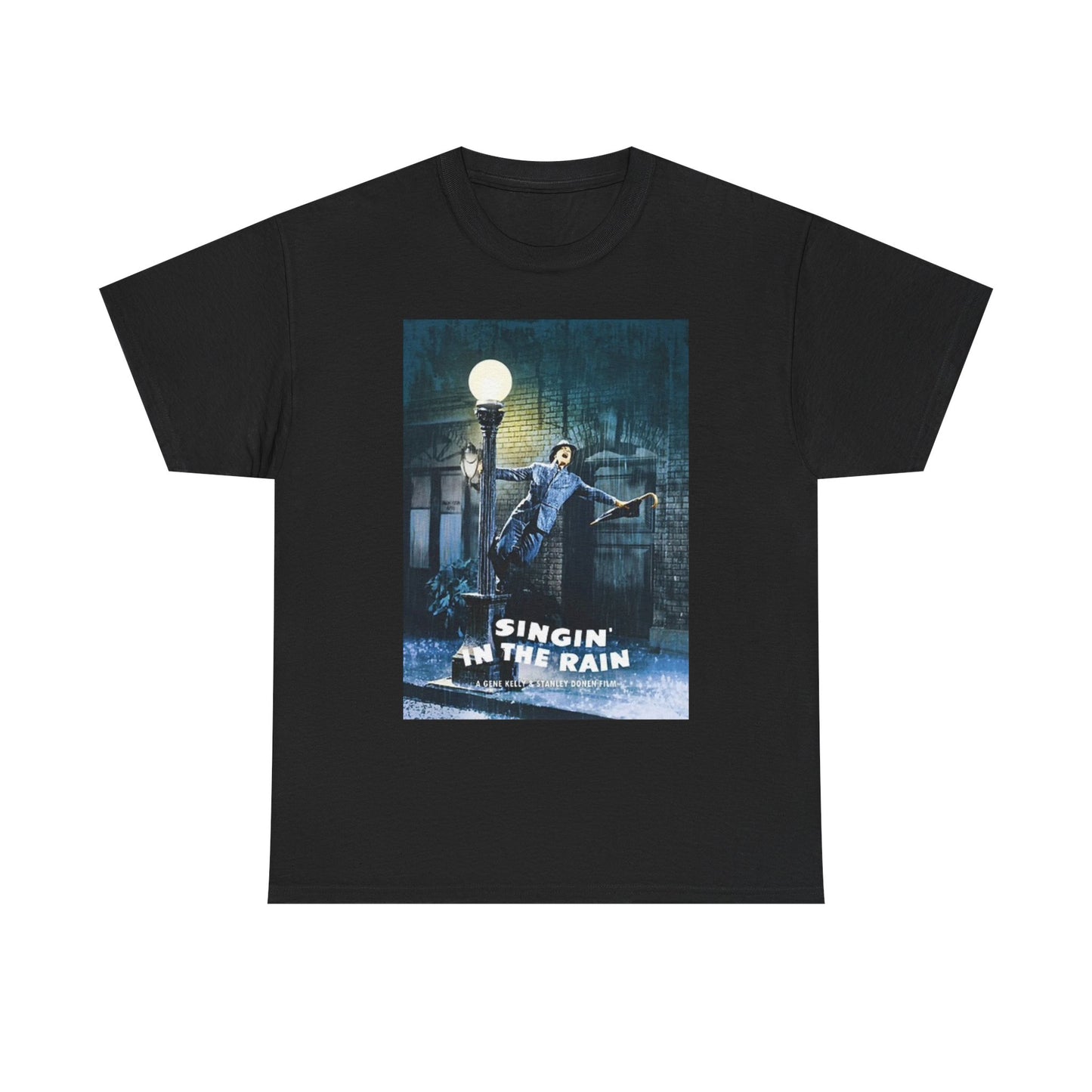Singing In The Rain Graphic T Shirt Vintage Unisex Heavy Cotton Tee