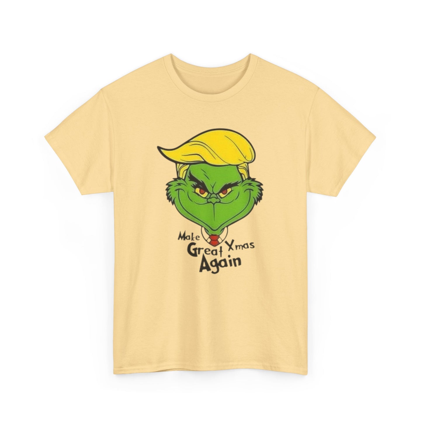Make Christmas Great Again Funny Graphic T Shirt Unisex NEW Heavy Cotton Tee