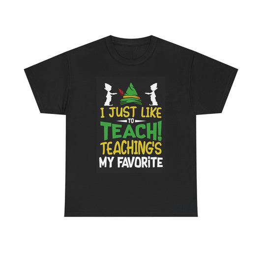 I Like To Teach Teacher T Shirt BRAND NEW Apparel Unisex Graphic Tee USA