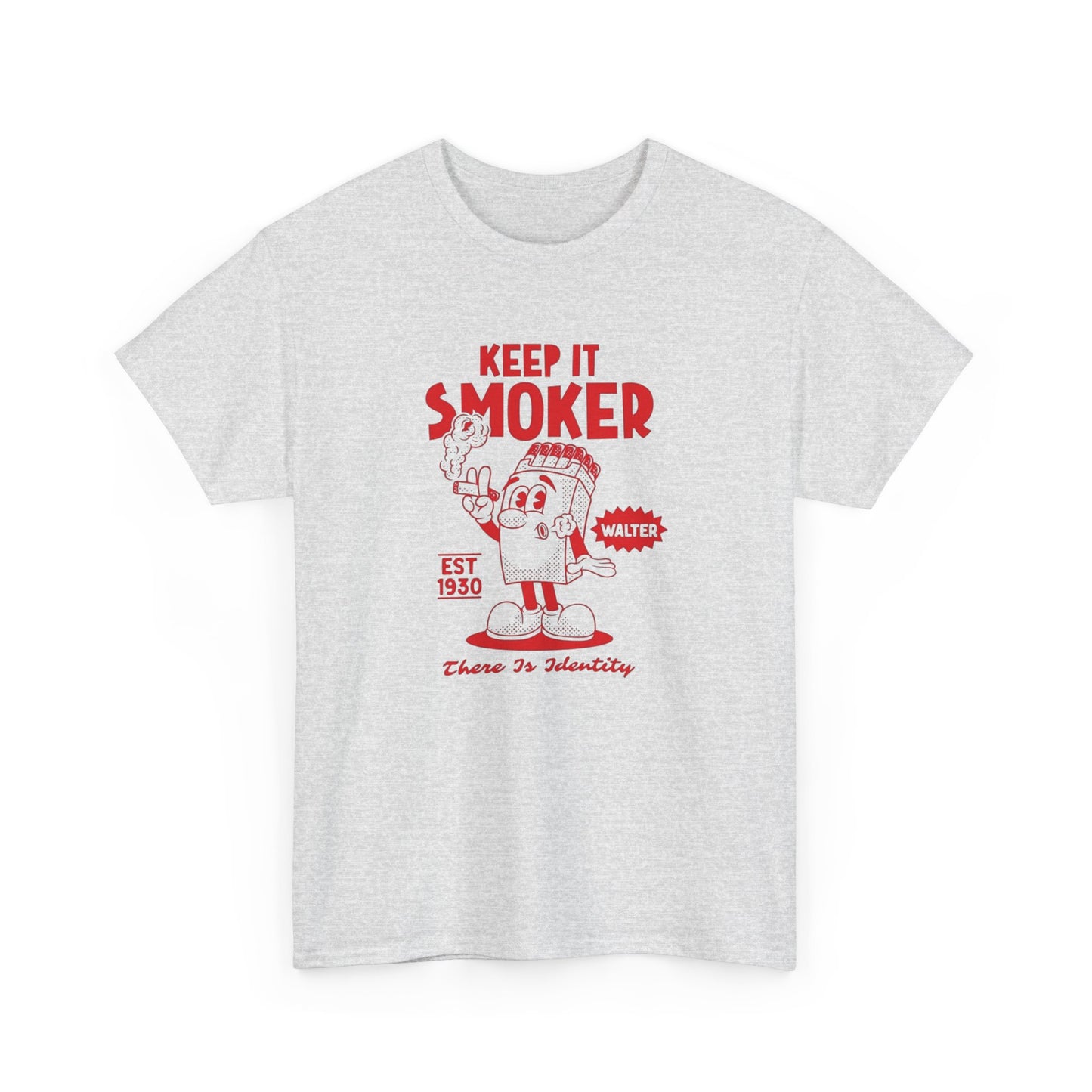 Keep It Smoker Vintage Graphic T-Shirt Comfy Cotton Tee Brand NEW