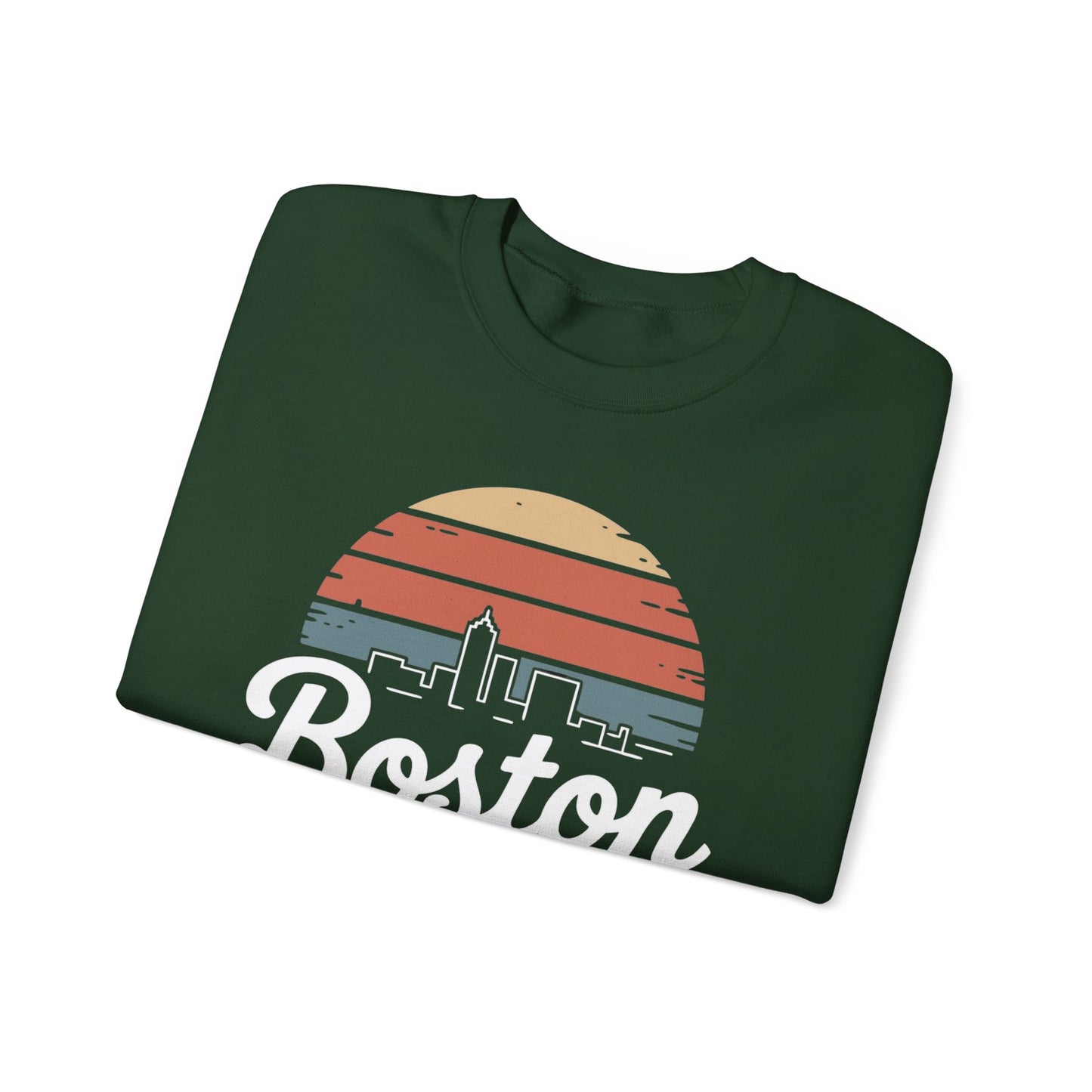 Boston Skyline Sweater NEW Unisex Heavy Blend™ Crewneck Sweatshirt