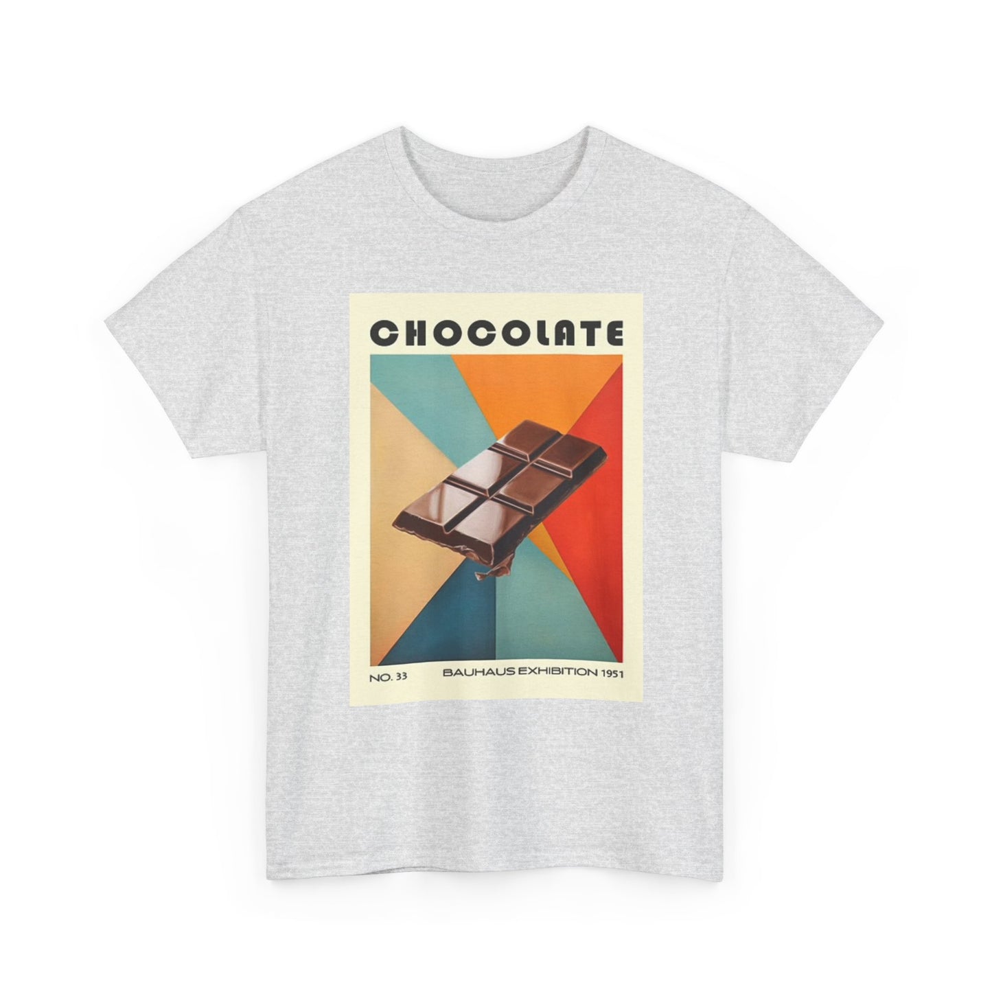 Chocolate Bar Graphic T Shirt Vintage Retro Poster Unisex Heavy Cotton Tee