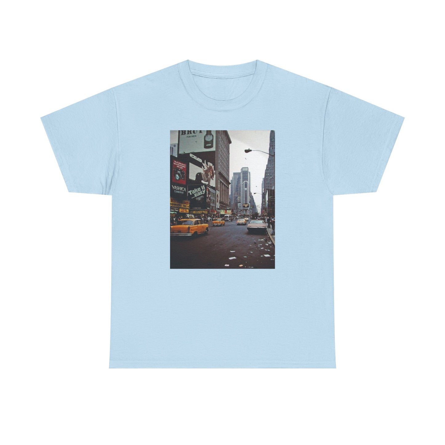 New York retro vintage supreme style Heavy Cotton Tee