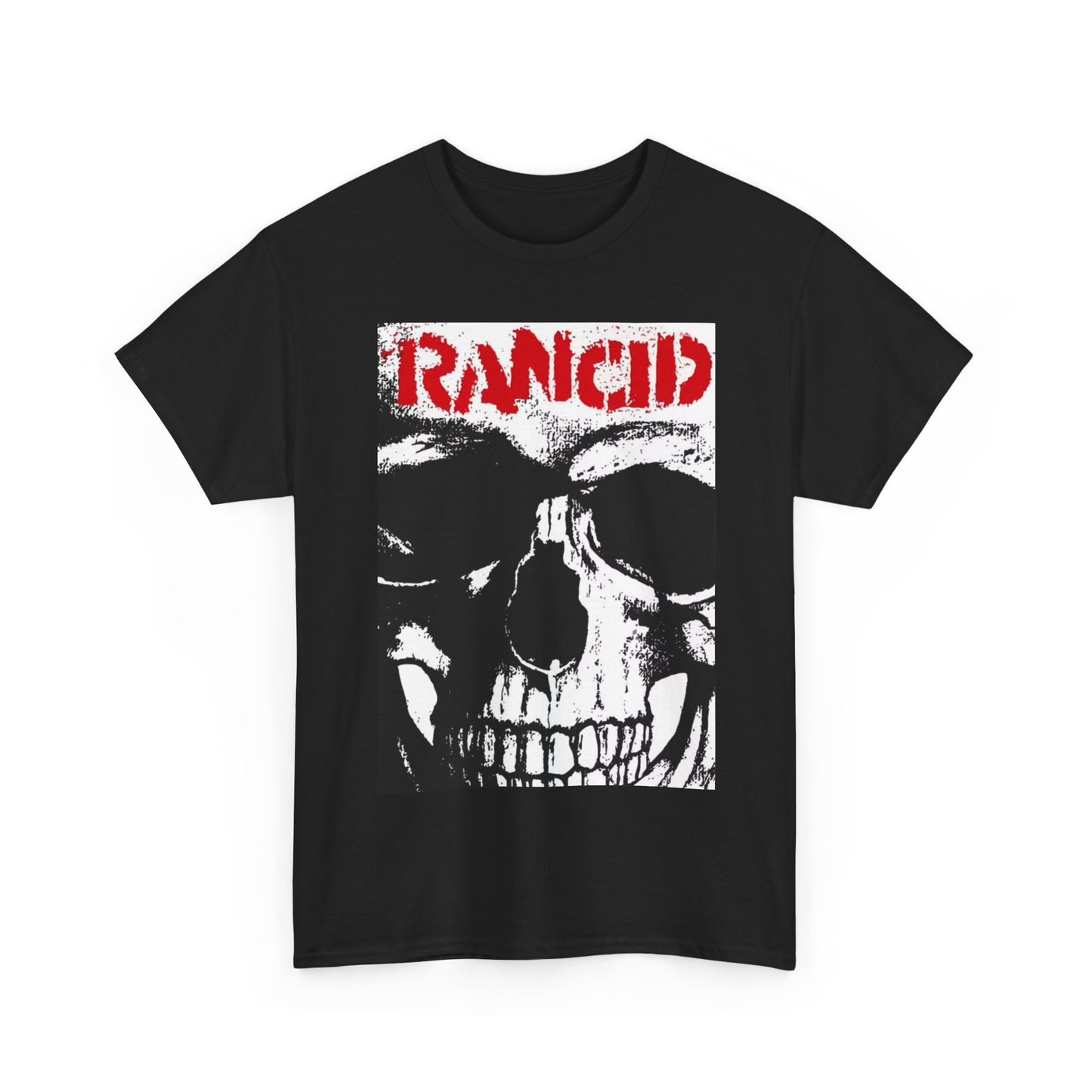 Rancid T-shirt vintage skull punk New York retro Unisex Heavy Cotton Tee