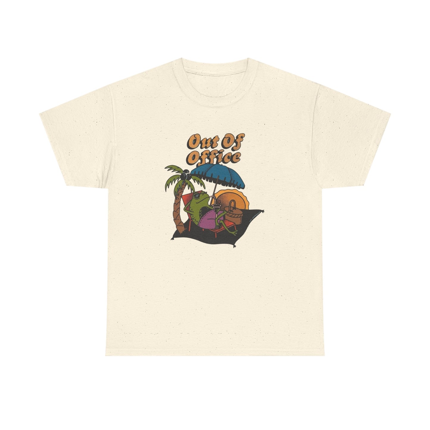 Out Of Office Funny T Shirt Graphic Unisex Heavy Cotton Tee NEW GIFT