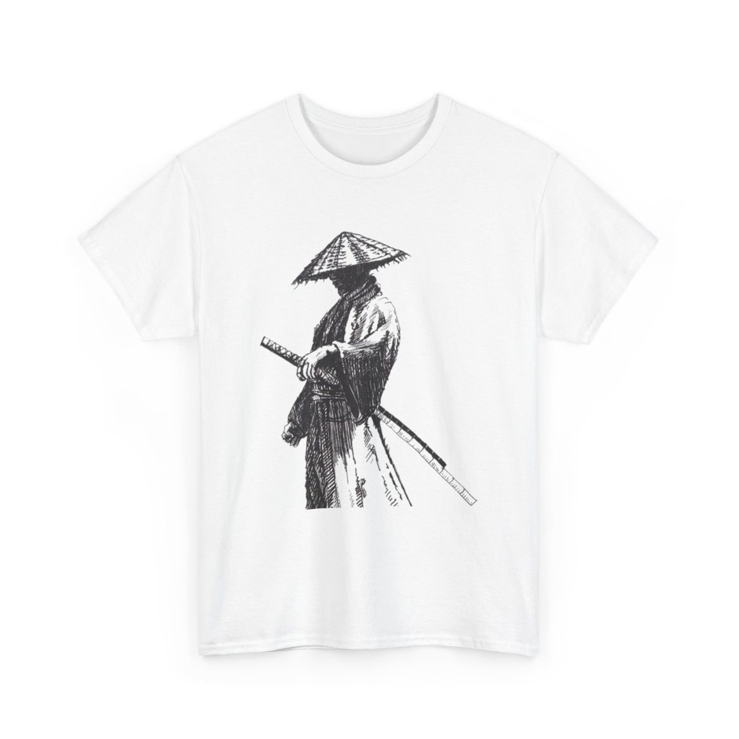 Samurai Soldier Graphic T Shirt NEW ADULT TEE VINTAGE