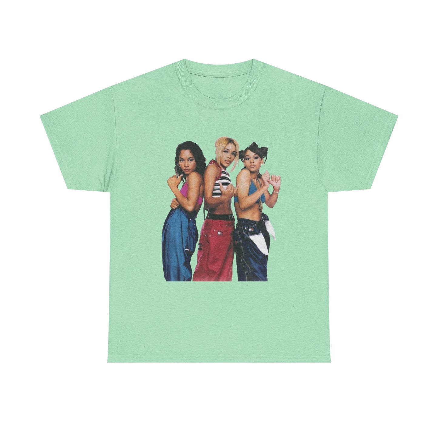 TLC Retro 90's Hip Hop Rap Graphic T Shirt NEW Unisex Heavy Cotton Tee