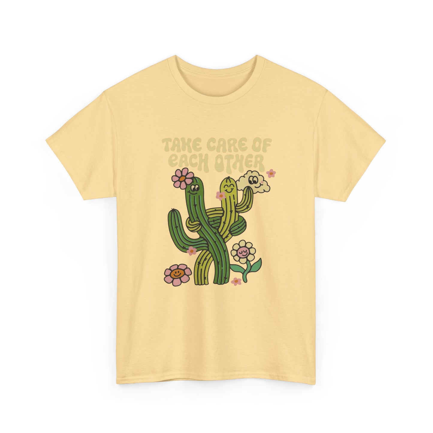 Take Care Of Each other Graphic T Shirt Unisex Heavy Cotton Tee