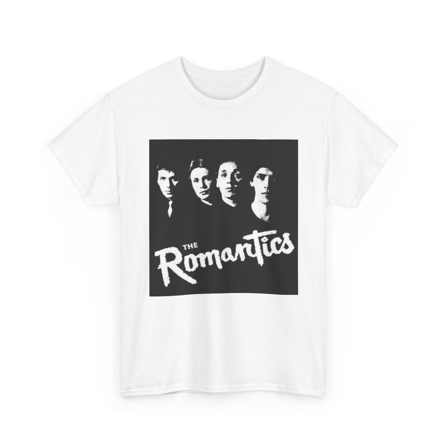 The Romantics Tshirt Retro Band Merch Vintage Unisex Heavy Cotton Tee