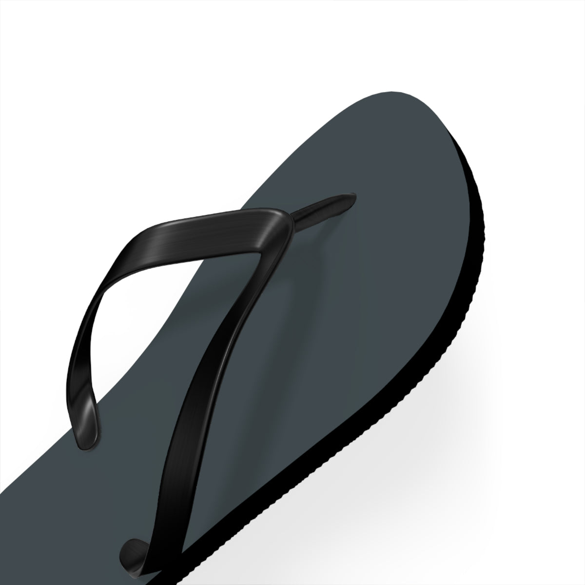 Dark Gray Summer Sandals, Beach Shoes, Vacation Flip Flops, Pool Slides