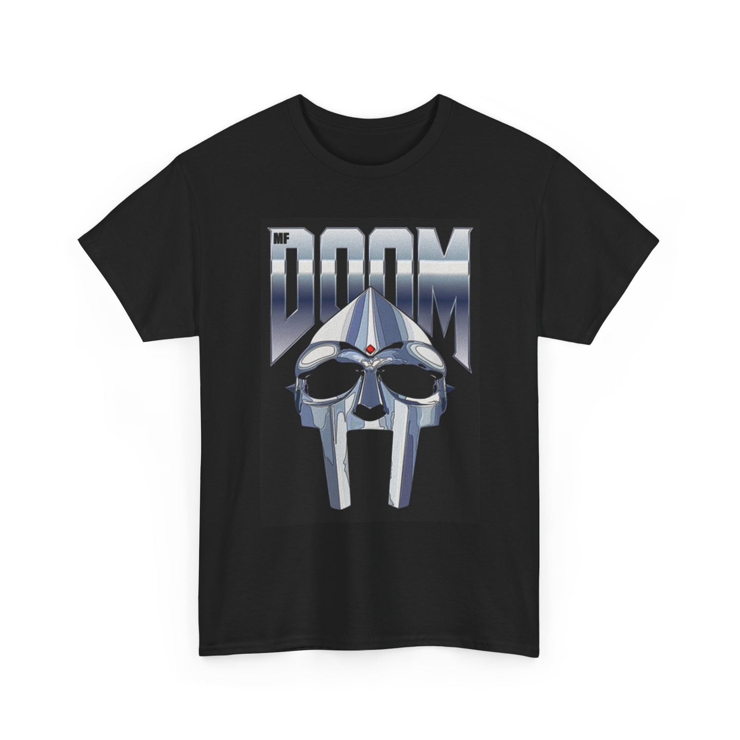Doom Graphic T Shirt Retro Wrestling Vintage Logo Retro Unisex Heavy Cotton Tee
