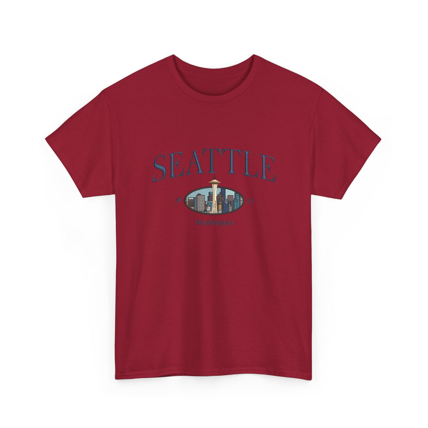 Seattle Washington  Graphic T Shirt NEW Unisex Heavy Cotton Tee