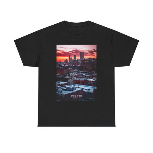 Boston New England T Shirt BRAND NEW Apparel Unisex Heavy Cotton Tee