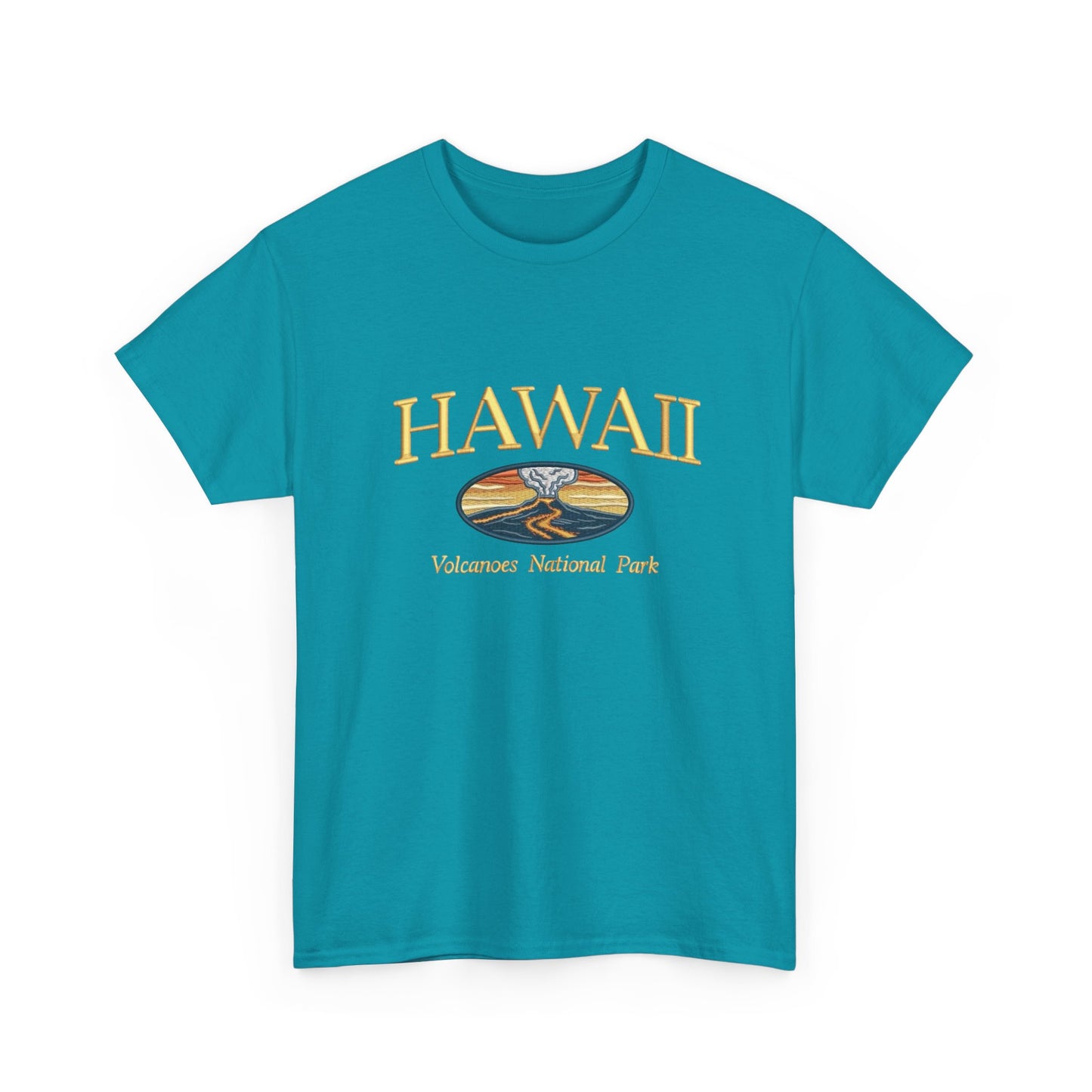 Hawaii National Parks  Graphic T Shirt NEW Unisex Heavy Cotton Tee