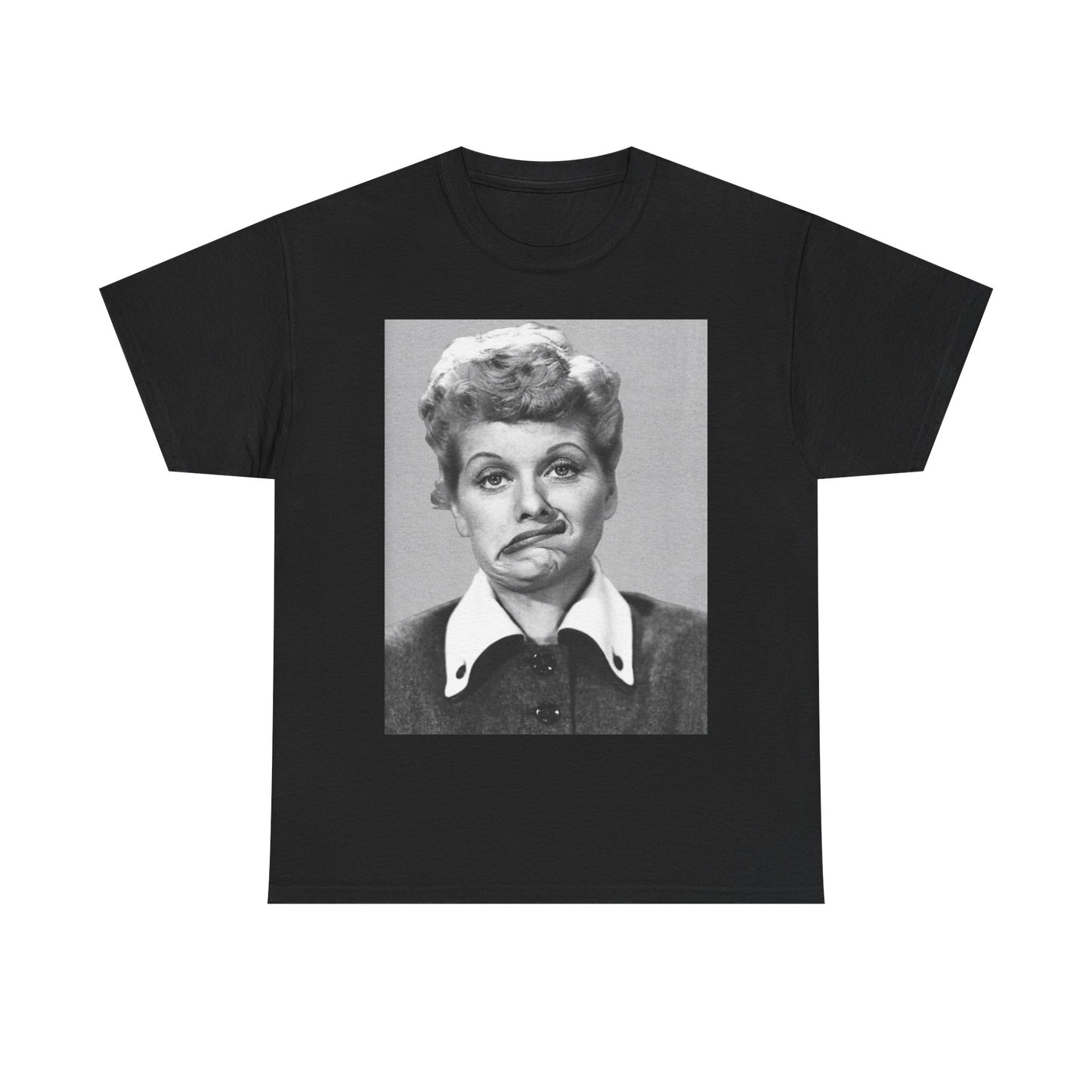 Lucille ball T-shirt Vintage I love Lucy retro comedy Unisex Heavy Cotton Tee