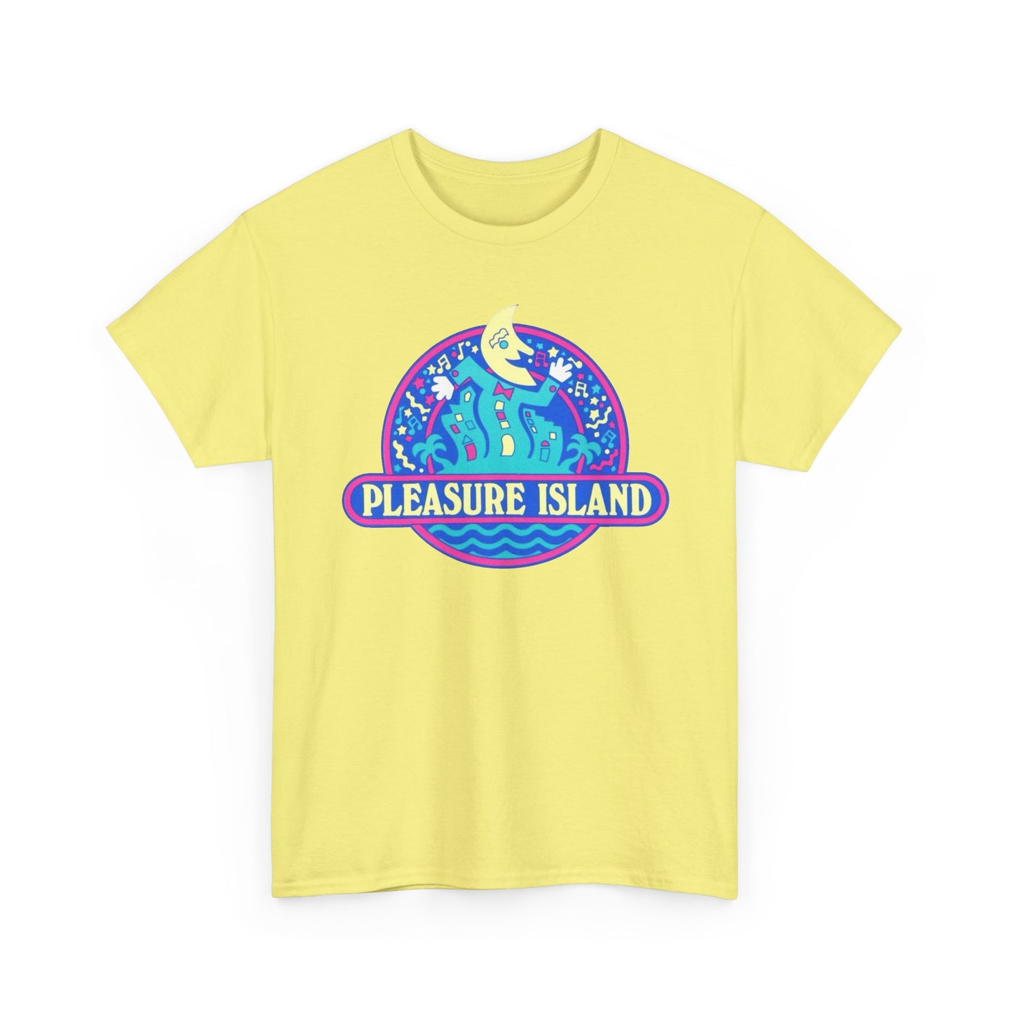 Pleasure Island Vintage Florida Theme Graphic T Shirt NEW ADULT Unisex Cotton