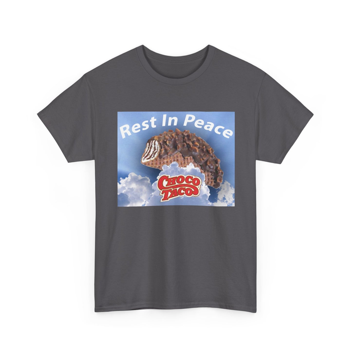 Choco Taco Shirt Funny RIP Ice cream Nostalgic 90s Unisex Heavy Cotton Tee
