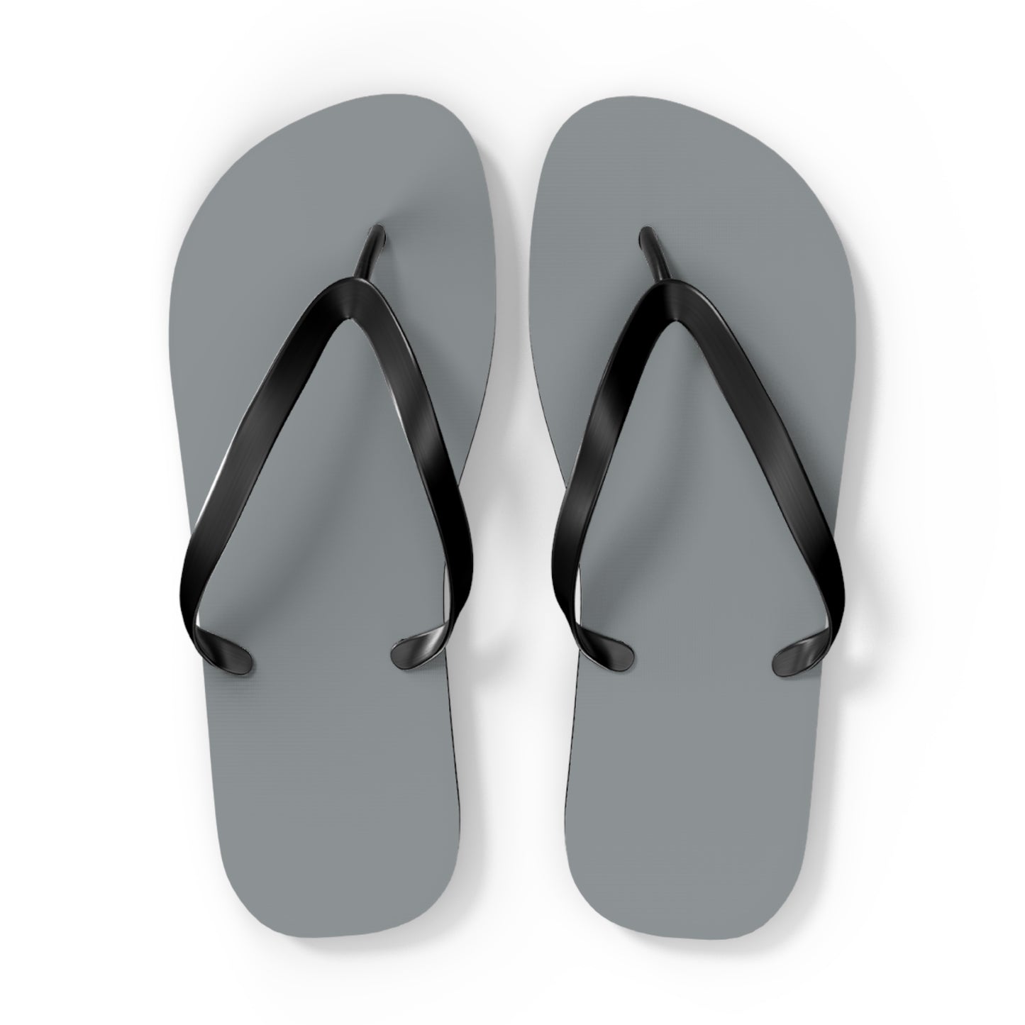 Light Gray Summer Sandals, Beach Shoes, Vacation Flip Flops, Pool Slides