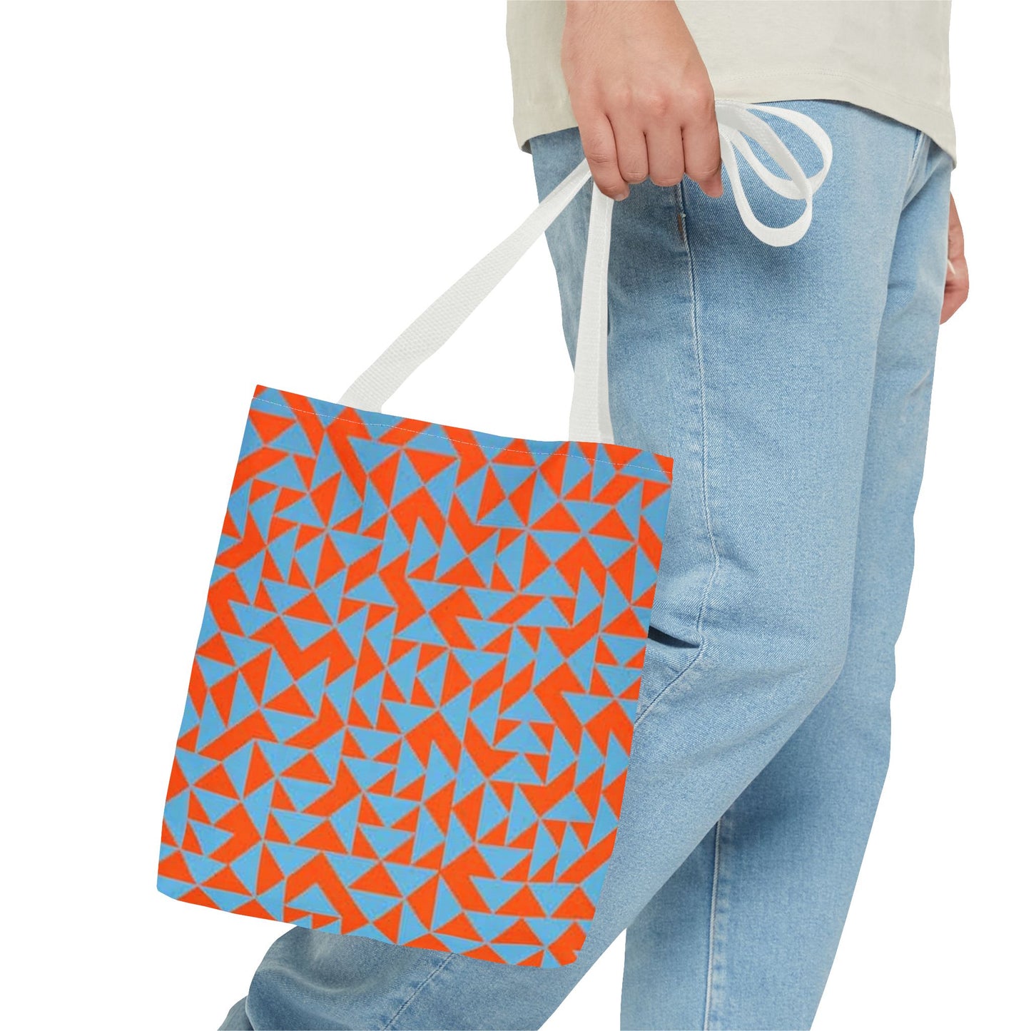 Orange And Blue BRAND NEW Modern Purse - Pocketbook - Travel Tote Bag (AOP)