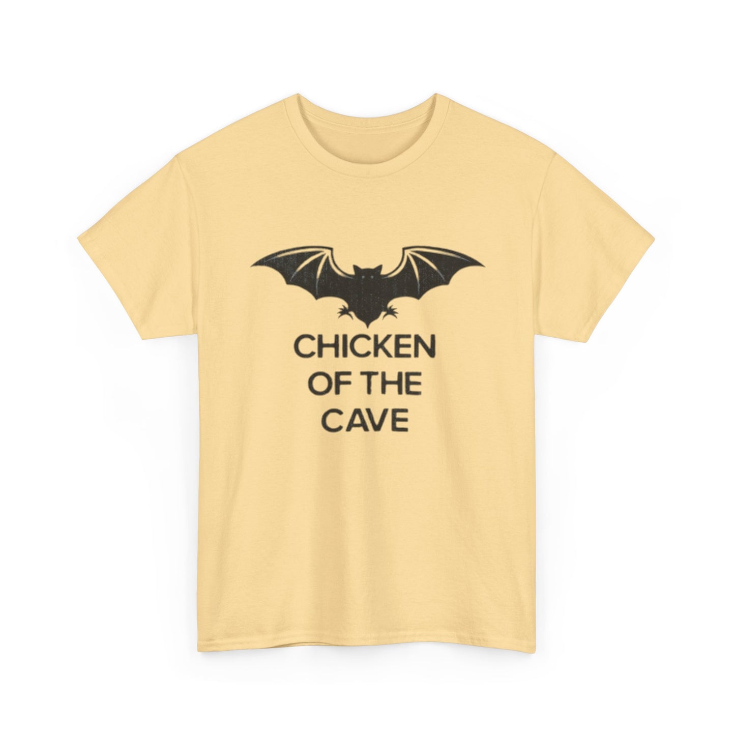 Chicken Of The Cave Anchorman Funny Graphic T Shirt Unisex Heavy Cotton Tee