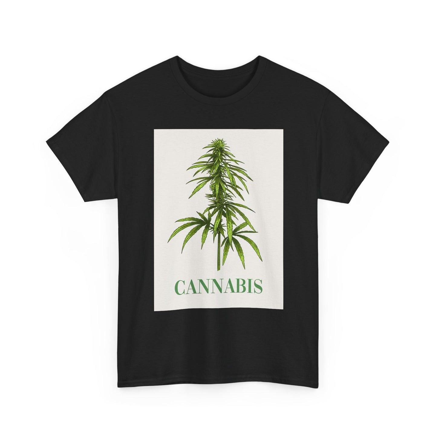 Cannabis Graphic T Shirt Vintage Weed Plant Cali Vintage Unisex Heavy Cotton Tee