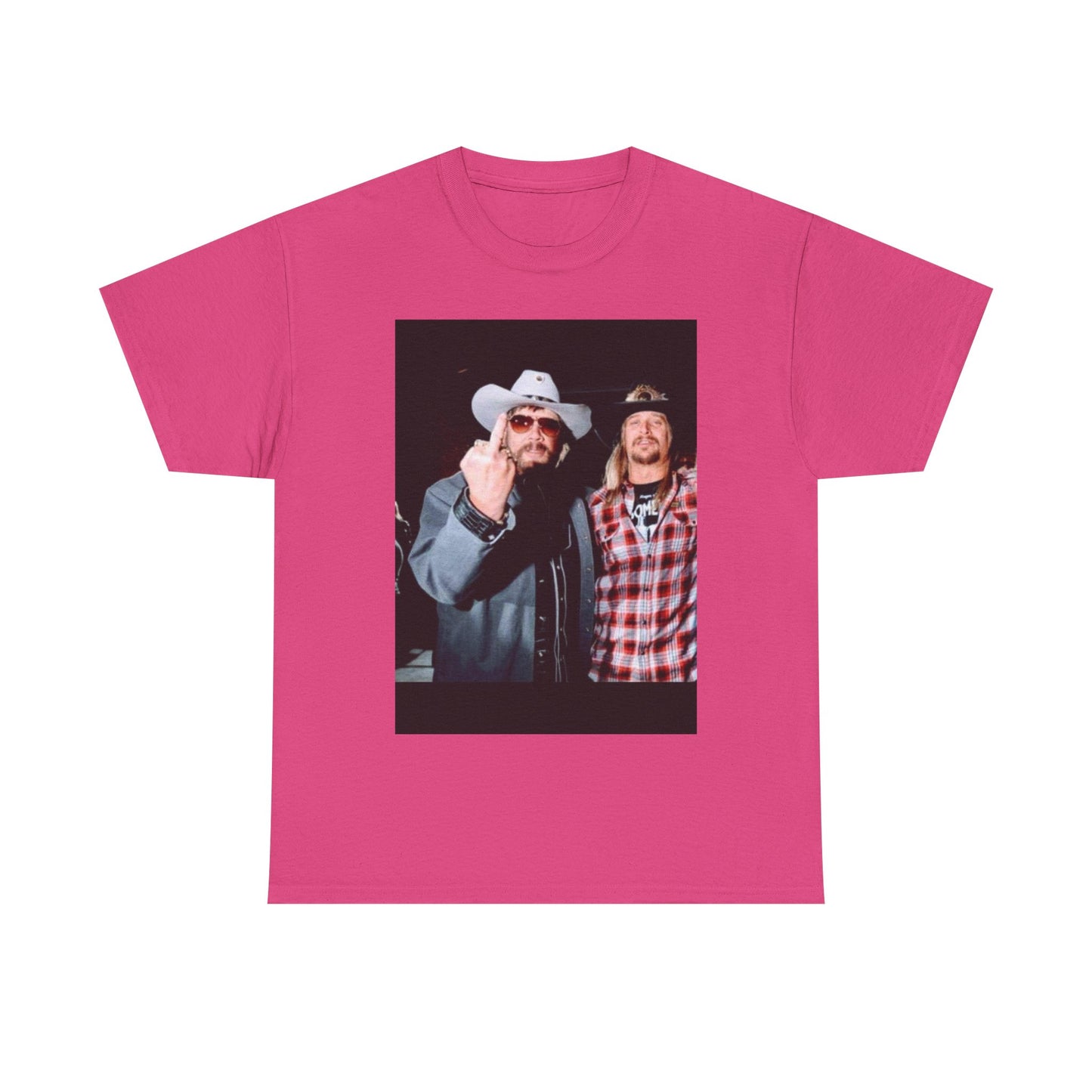 Hank Williams jr T-shirt kid rock country vintage Unisex Heavy Cotton AMERICAN