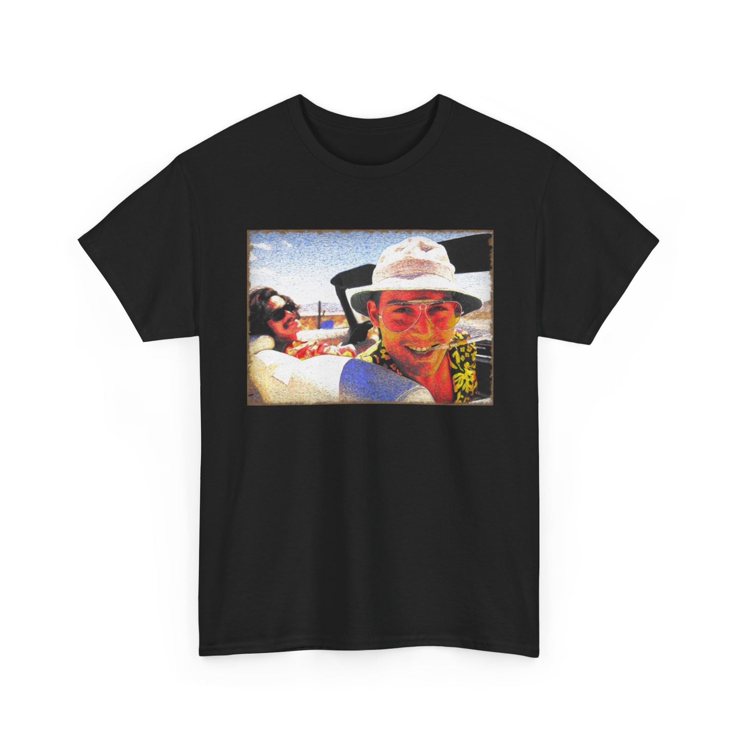 Fear And Loathing T Shirt BRAND NEW Apparel Unisex Heavy Cotton Tee