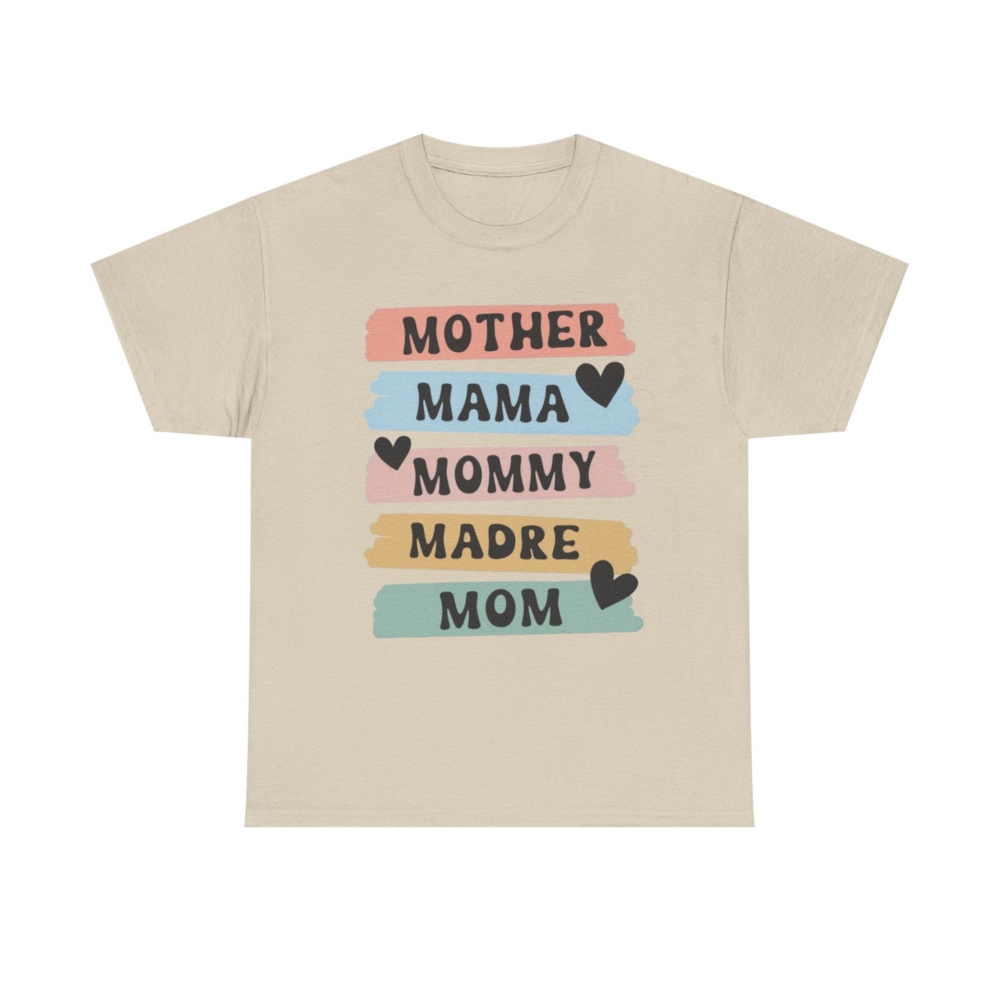 Mother Mom Mommy Madre Graphic T Shirt NEW ADULT
