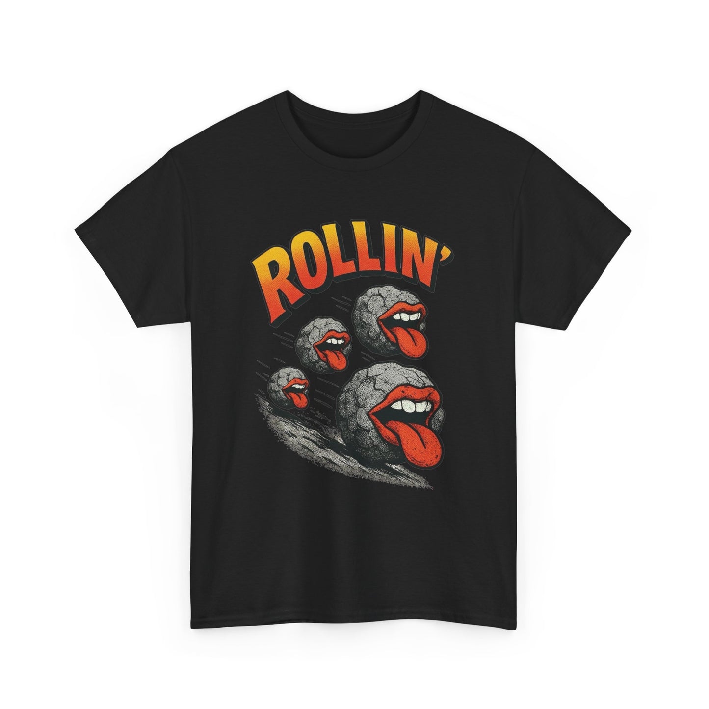 Rolling Stoned Funny Graphic T Shirt NEW Unisex Heavy Cotton Tee