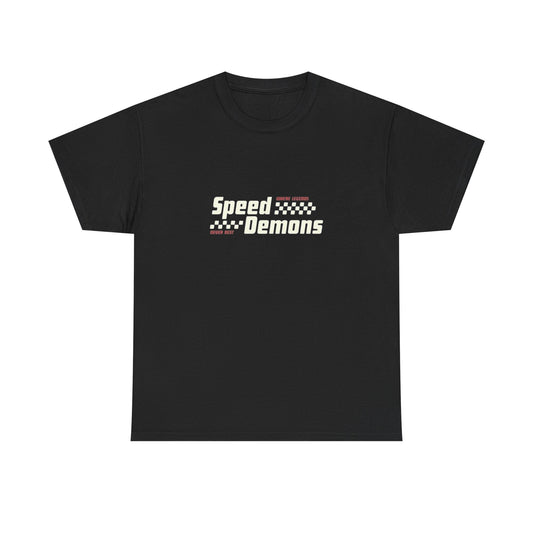 Speed Demons Graphic T Shirt Unisex Heavy Cotton Tee