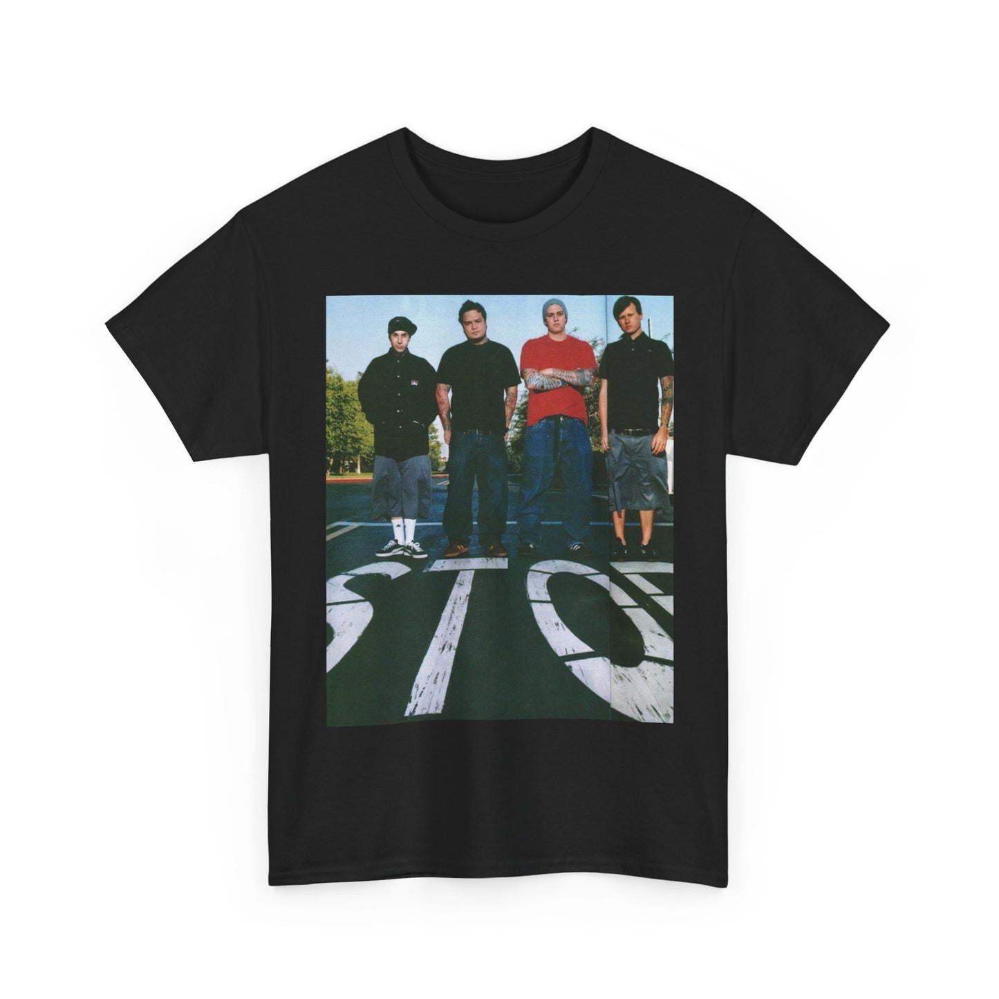 Box Car Racer Tshirt Retro Album Cover Blink182 Cali Unisex Heavy Cotton Tee