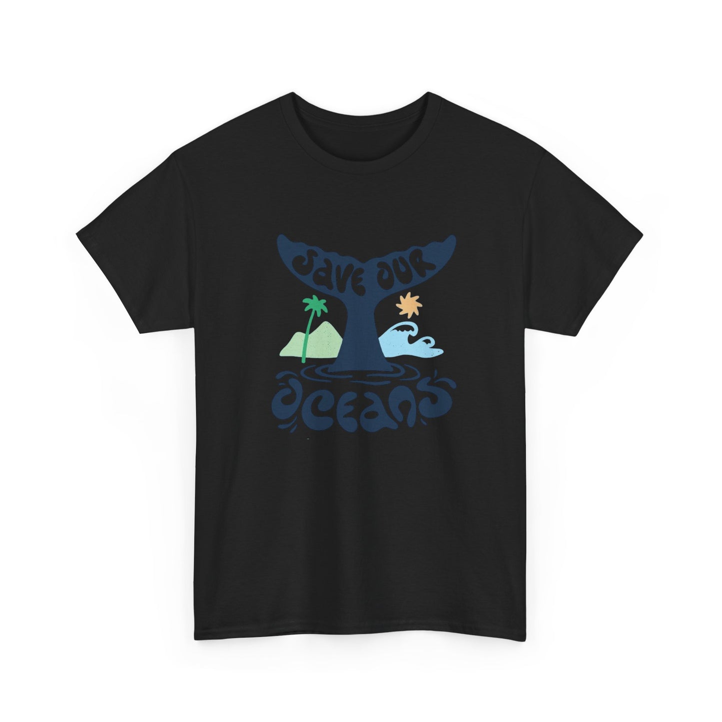 Save Our Oceans Graphic T Shirt Adult NEW