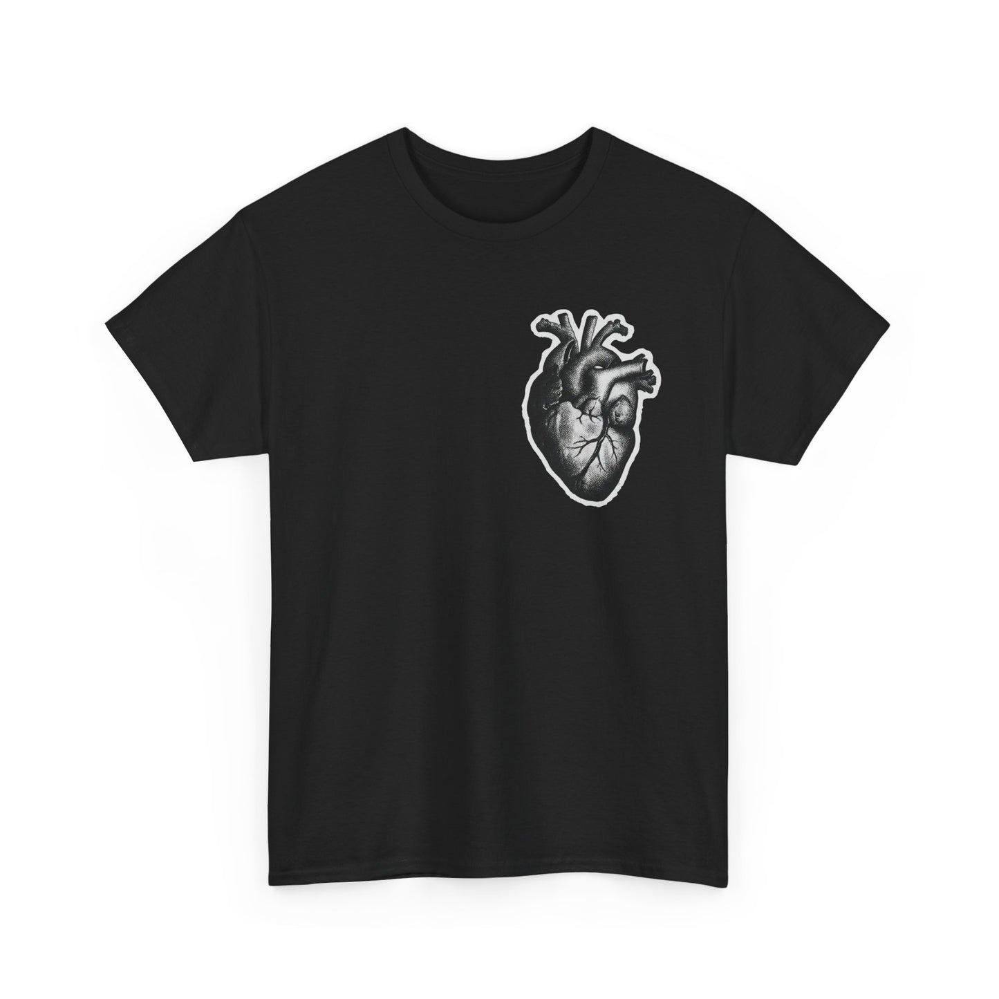 Heart Graphic T Shirt Unisex Heavy Cotton NEW Tee
