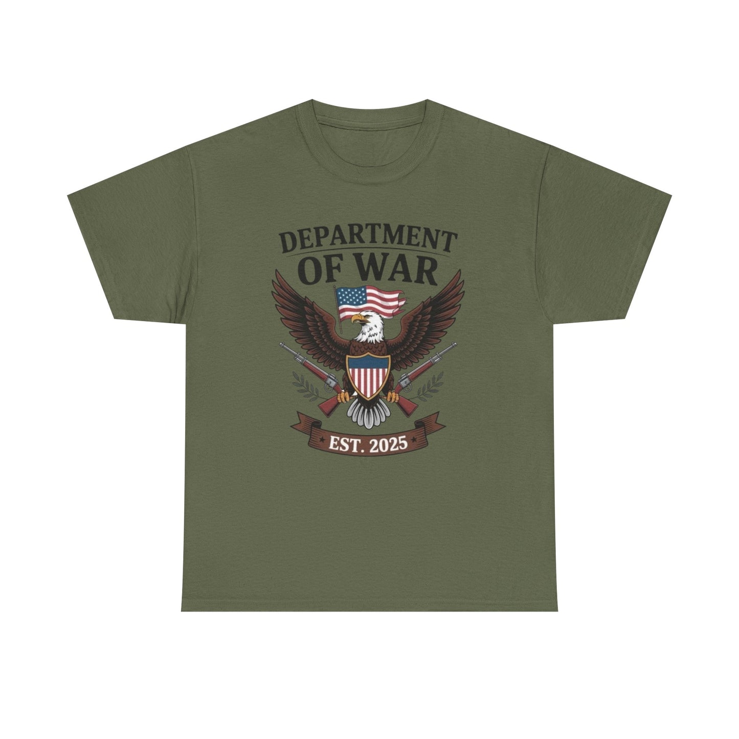 Department Of War Graphic T Shirt NEW ADULT Tee