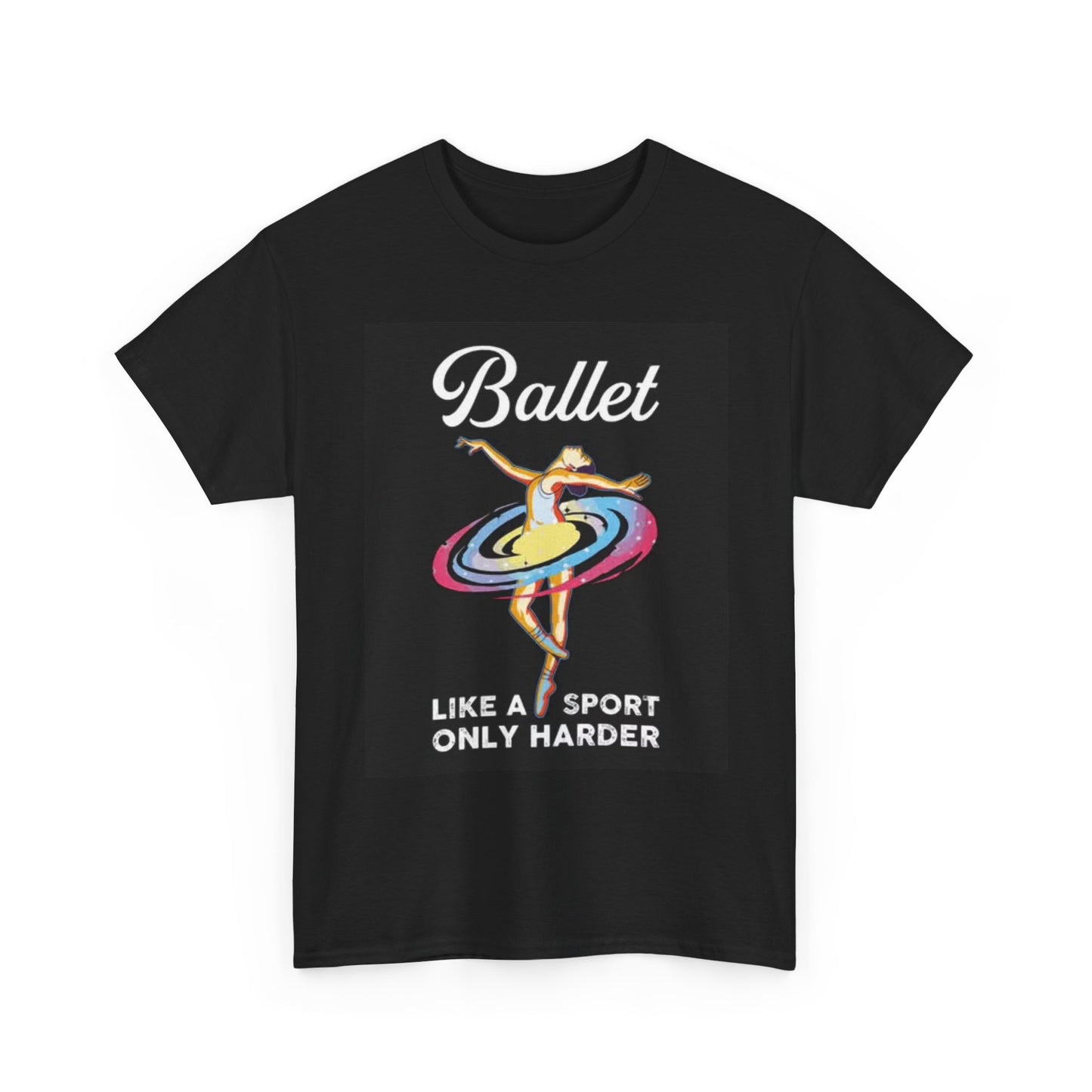 Ballet Graphic T Shirt Retro Dancing Art Performance Unisex Heavy Cotton Tee