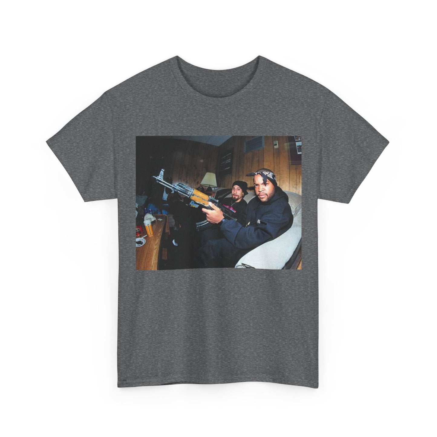 Ice cube T-shirt vintage 90s NWA California retro meme Unisex Heavy Cotton Tee
