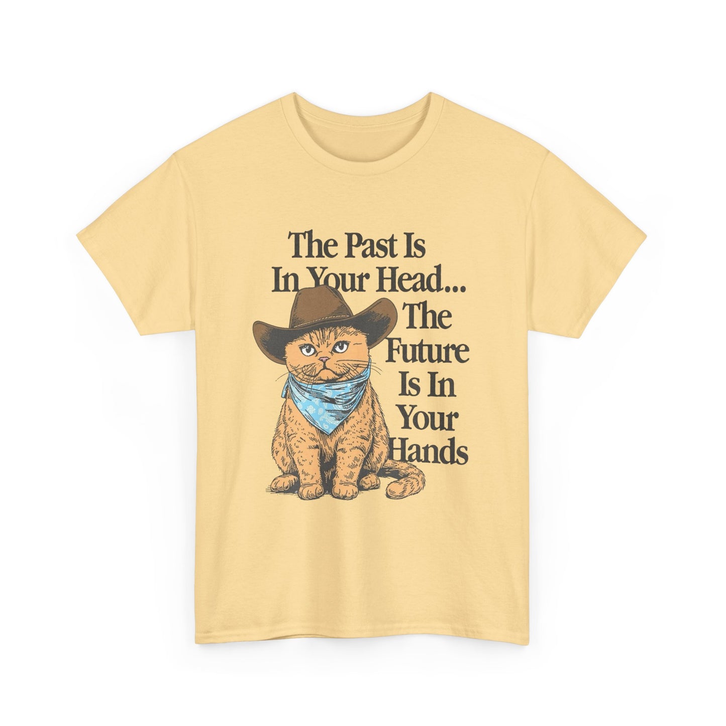 Future Is In Your Hands Graphic T Shirt Unisex Heavy Cotton Tee Gift Vintage
