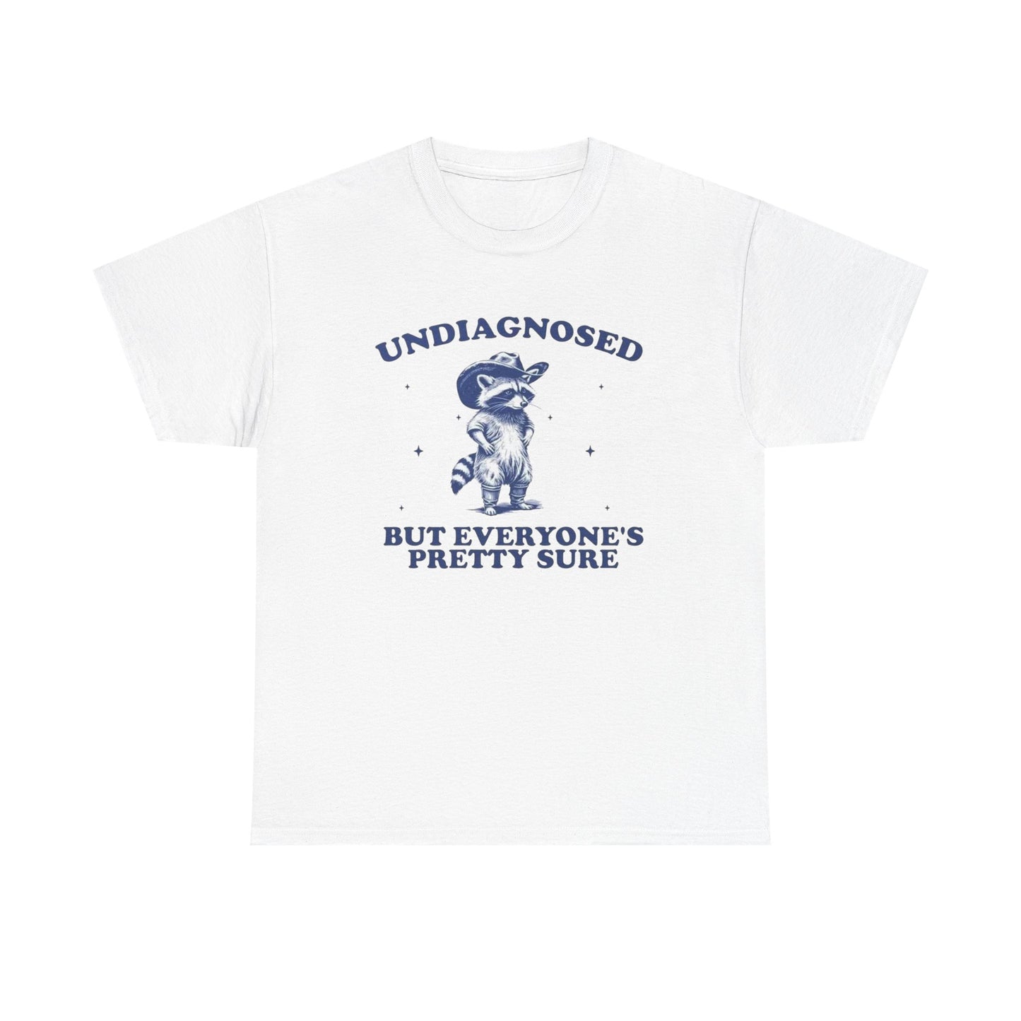 Undiagnosed Funny Graphic T Shirt Unisex Gift New AMERICAN VINTAGE